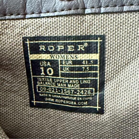 Roper Short Western Cowboy Boots Women’s 10 - Picture 9 of 9